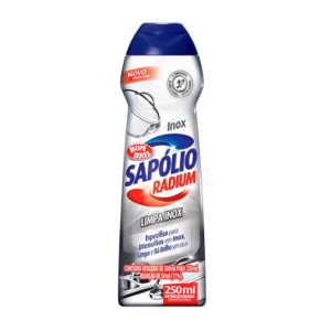 SAPÓLIO RADIUM LIMPA INOX 250ML BOM BRIL