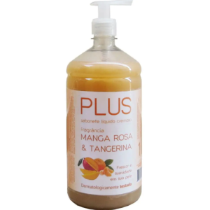 SABONETE LIQUIDO CREMOSO 1 LITRO COM VÁLVULA