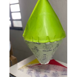 BALAO CHINES/LANTERNA CHINESA DECORATIVA COLORS COM 5 UNIDADES