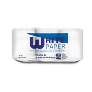 PAPEL TOALHA BOBINA CEL WHITE 6X20X200 METROS UNID