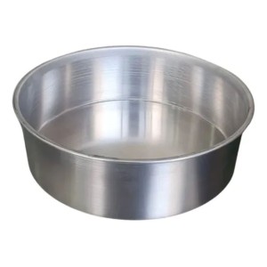 FORMA DE ALUMÍNIO REDONDA 08 CM (25X8) – UNIDADE