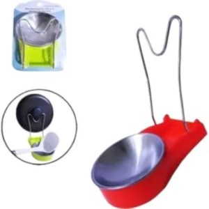 DESCANSO P/ TALHER C/PORTA TAMPA PANELA PLASTICO/INOX