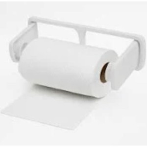 SUPORTE PORTA PAPEL TOALHA DE PAREDE PLÁSTICO UNID