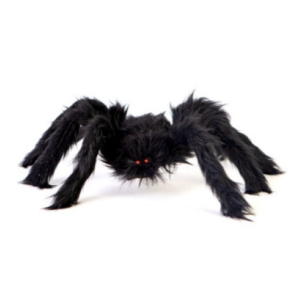 SUPER ARANHA DECORATIVA DE PLASTICO COM PELO SINTETICO 50 CM