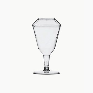 TAÇA PIT 175 - 160 ML CRISTAL ACRÍLICO 5 UNIDADES - PLASTILÂNIA