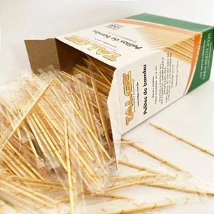 CAIXA PALITO DE DENTE EMBALADOS COM 50.000 MIL UNIDADES (25X2000)