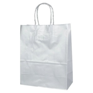 SACOLA DE PAPEL 18X09X22 -  PACOTE COM 10 UNIDADE